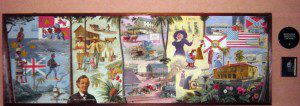 Historical mural of&nbsp;Boynton Beach by Bernard P. Thomas