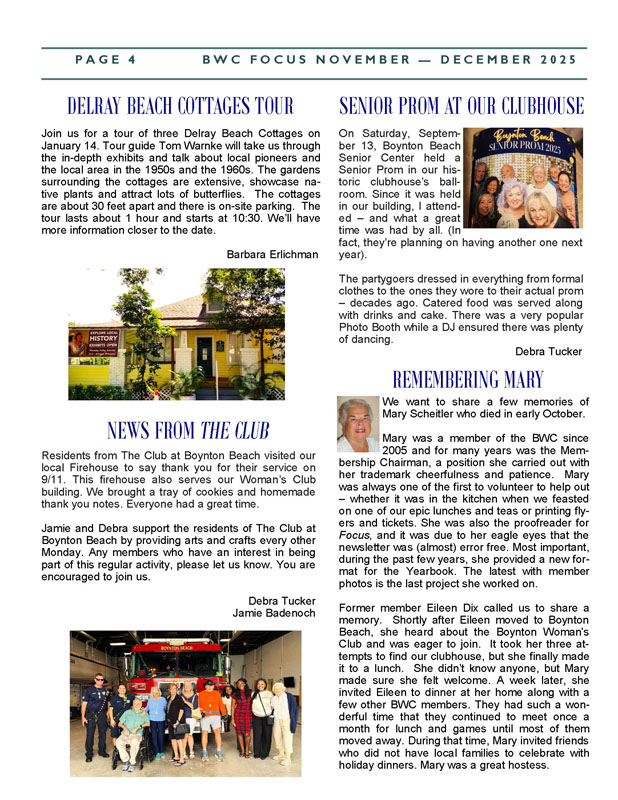 Focus Newsletter - Boynton Woman's Club_May-June 2025