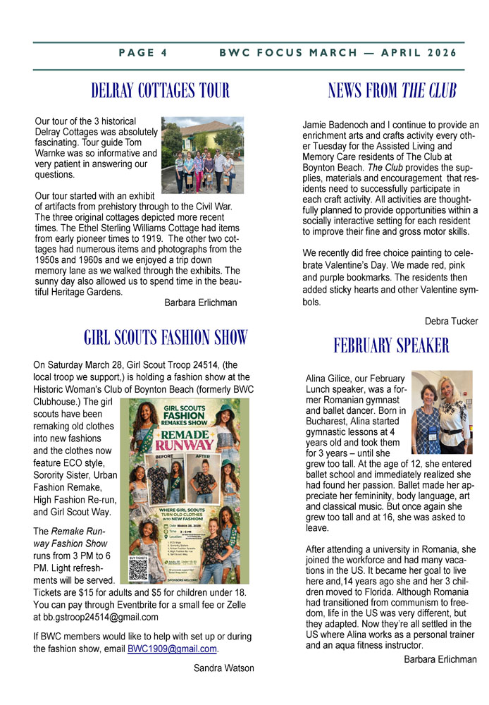 Focus Newsletter - Boynton Woman's Club_May-June 2025