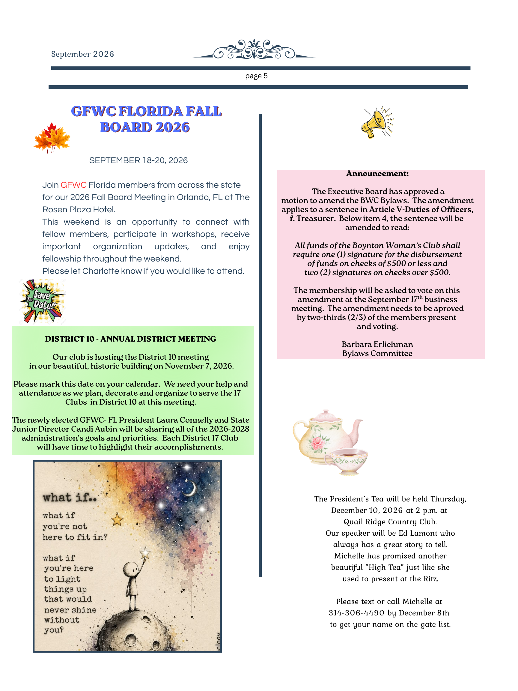 Focus Newsletter - Boynton Woman's Club_May-June 2025 - Page 5